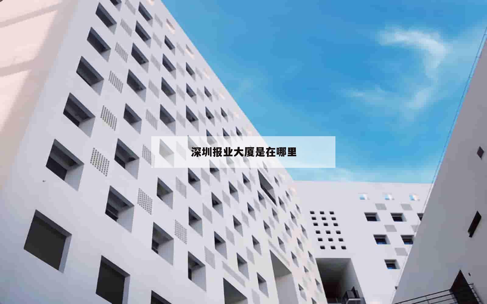 深圳报业大厦是在哪里_(深圳报业大厦是在哪里建的)